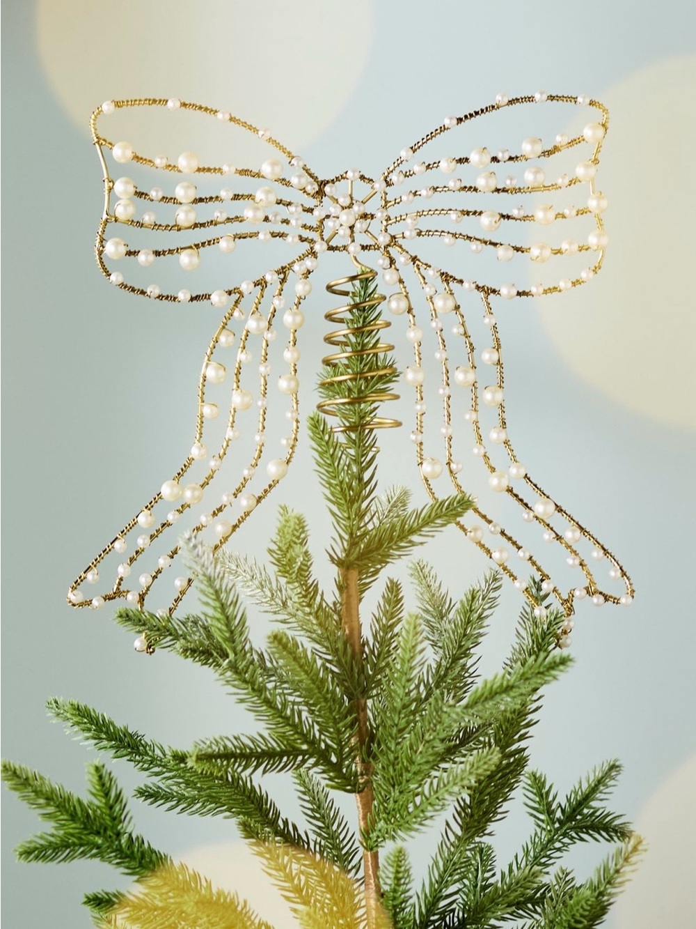 Anthropologie Metallic Braided Gift Ribbon